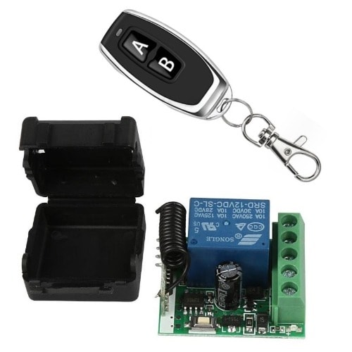 Programmable Relay Transmitter And Receiver Module- 433mhz Dc - 12v 1ch Rf