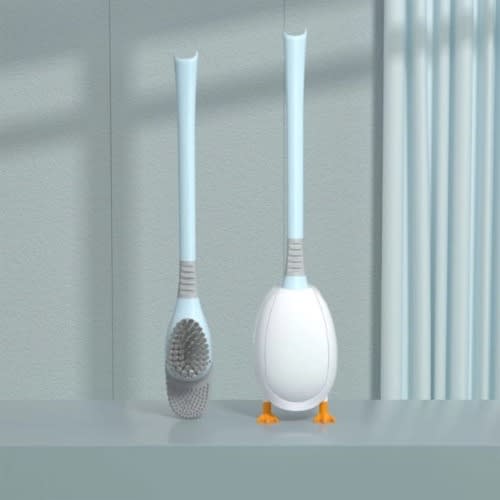 Multifunction Silicone Toilet Brush
