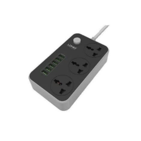 Socket Extension- Solid Power With Usb Port For Phones