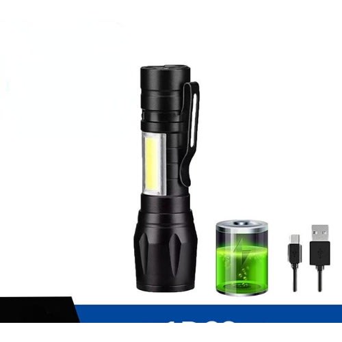 Mini Rechargeable Flashlight USB Charging