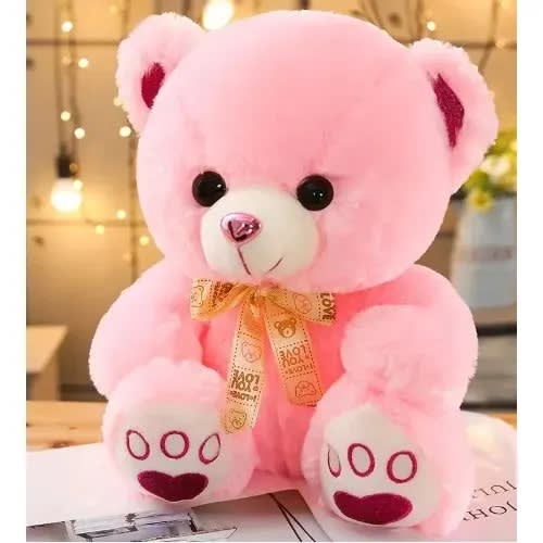 Teddy Bear - Pink - 24cm