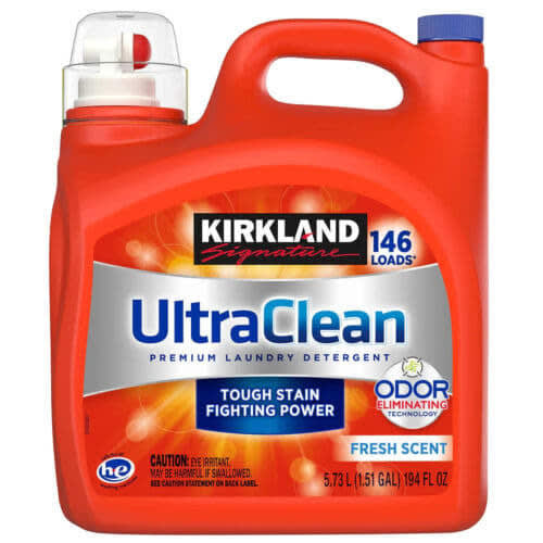 Ultra Clean Laundry Detergent Liquid 146 Loads Stain Remover - 4L