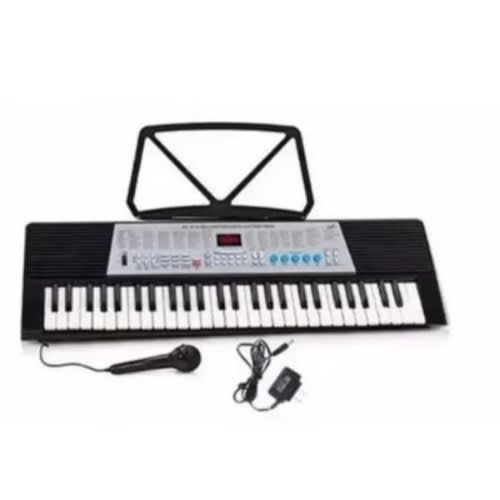 Learners Keyboard Xy 813 With Adaptor And Microphone -54 Keys