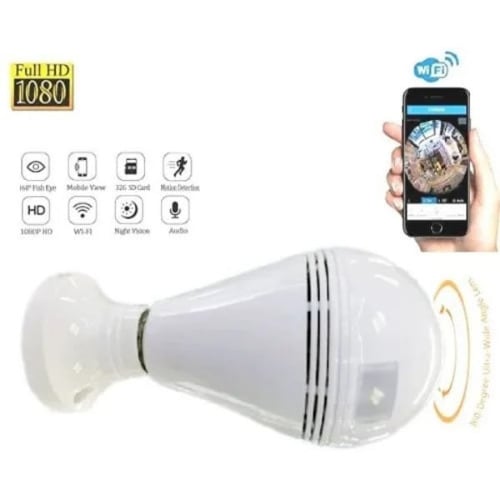 1080p Hidden Wifi Camera E27 Screw Light Bulb With Mini Security Ip Camera