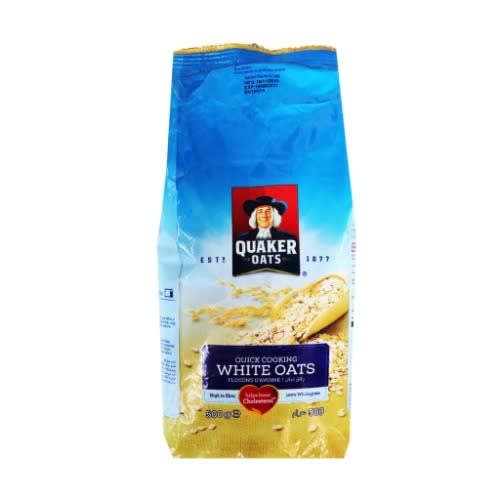 Quaker White Oats Refill Pack - 500g