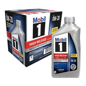 High Mileage Full Synthetic Motor Oil 0w-20 - 1L Of 6 Pack