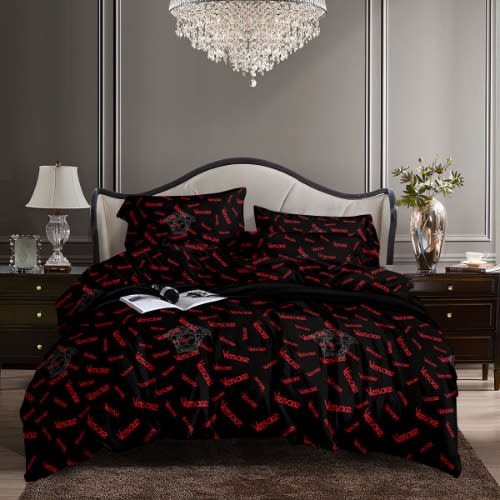 A DUVET COVER - Duvet WITH Four PILLOWCASES
