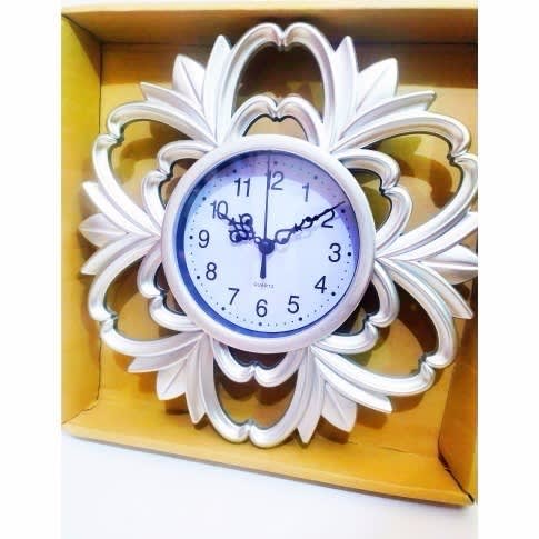 Vintage Mini Clock - Silver