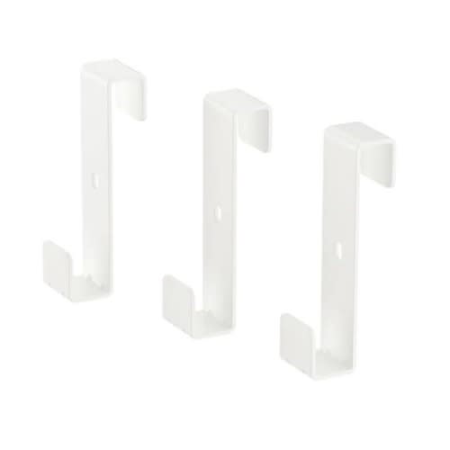 Ivar White Hook For Side Unit - 3-pack