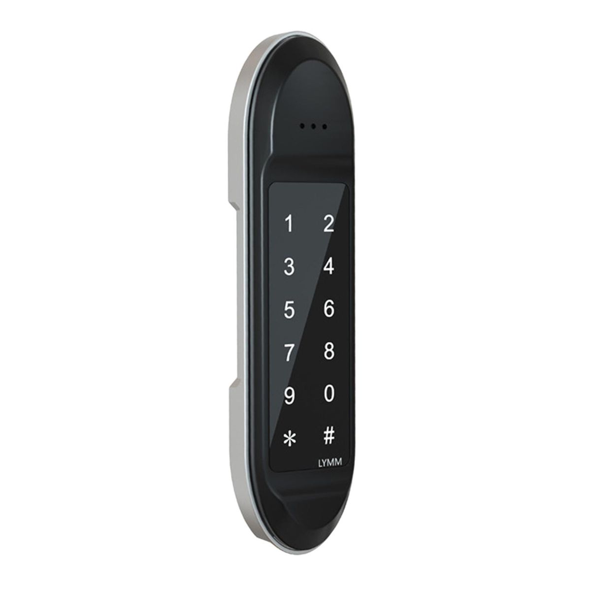 Smart Home Fingerprint Electronic Locks Keyless Entry Lock Silver B