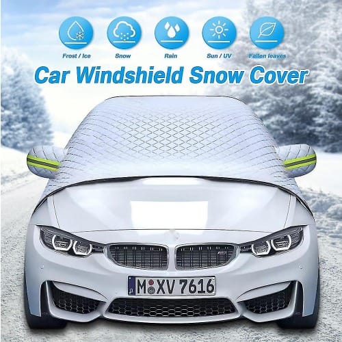 Car Windscreen Cover For Winter With Earmuffs