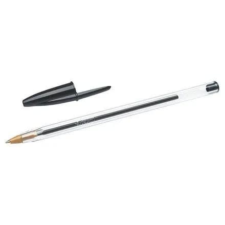 Bic - Cristal Ball Pen - A Pack Of 10 - Black
