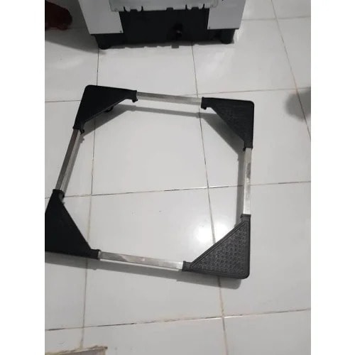 Adjustable Base Stand For Washing Machine And Refrigerator With Wheels