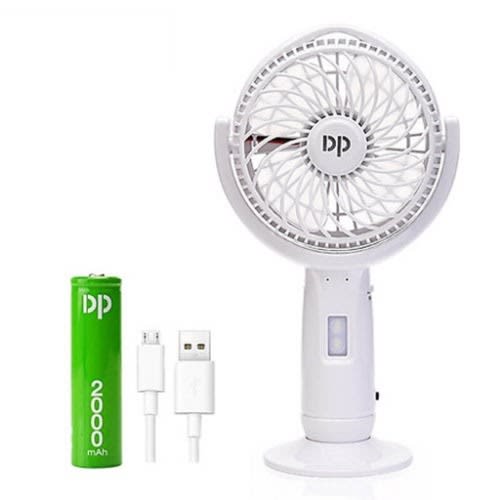 Rechargeable Usb Fan And Led Light