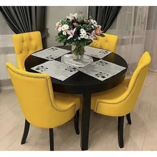 Omega Fur 4 Seater Dinning And Table