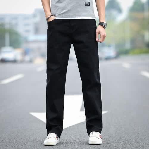 Non Faded Black Jean For Men