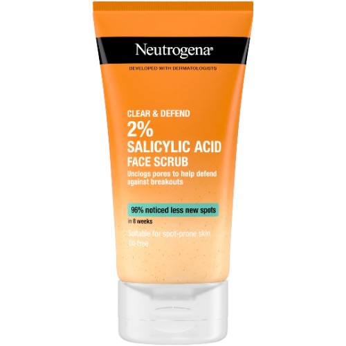 Neutrogena Clear & Defend Facial Scrub Peeling Cream - 150ml