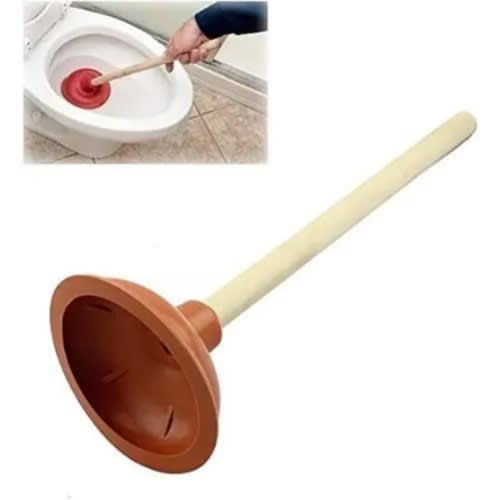 Rubber Sink & Toilet Plunger X 2pcs