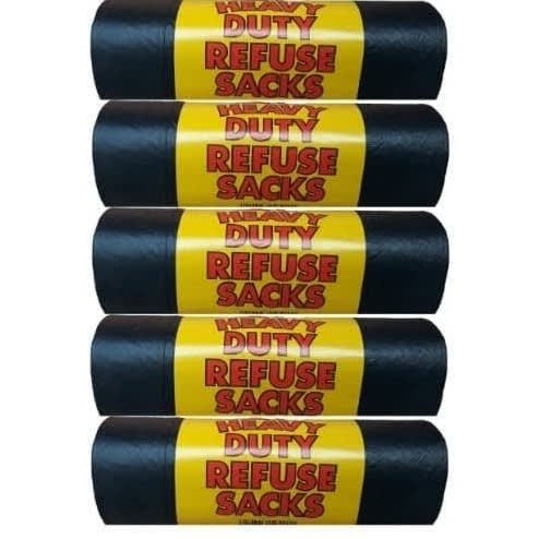 Heavy Duty Refuse Sack - 20 Pieces x 5 Bundles