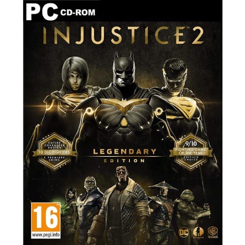 Buy Injustice 2: Legendary Edition PC Game DVD Disks Free