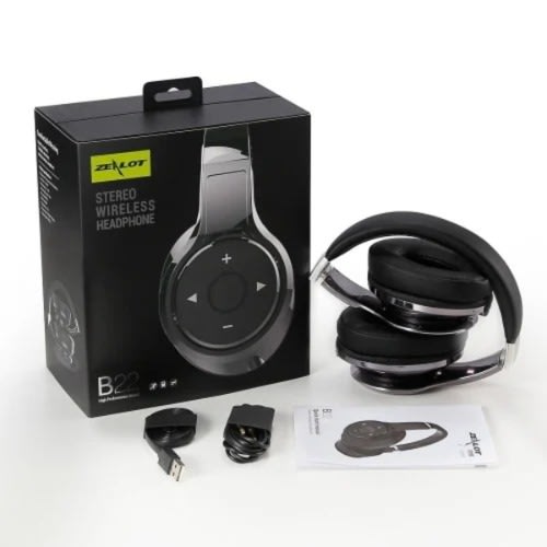 B22 Hd Bluetooth Headphones - Black
