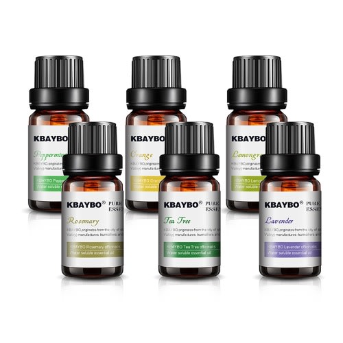 Pure Essential Aromatherapy Humidifier Oil - 10ml X6