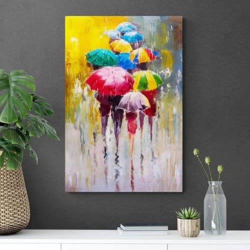 Multiple Umbrella Canvas Frame