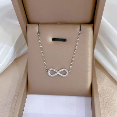 Women Infinity Pendant Necklace