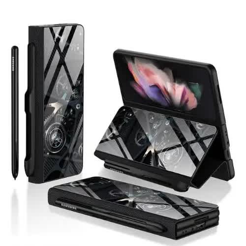 Flip Case With Protective Edge For Samsung Fold 3