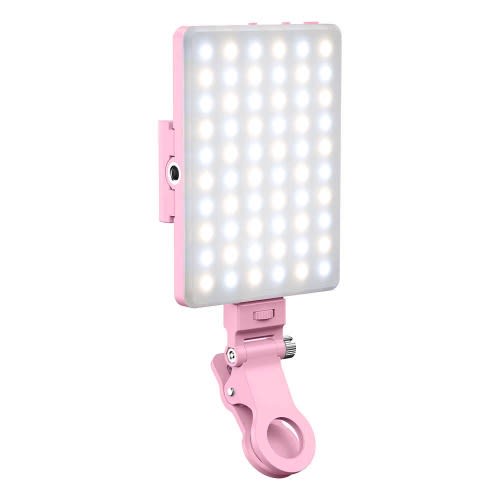Phone And Laptop Selfie Led Light - Pink