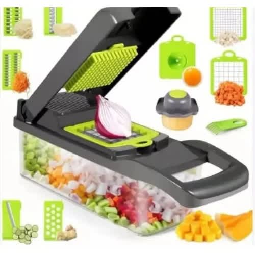 Multifunctional Vegetable Cutter - 14 Pieces