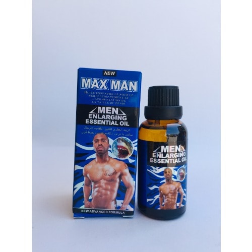 Max Man Men Penis Enlargement Massage Essential Oil -30ml