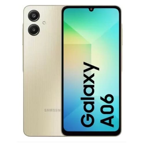 Galaxy A06 - 128GB ROM + 4GB RAM - 6.7'' Android 14 - Dual Sim - 5000mAh - Gold