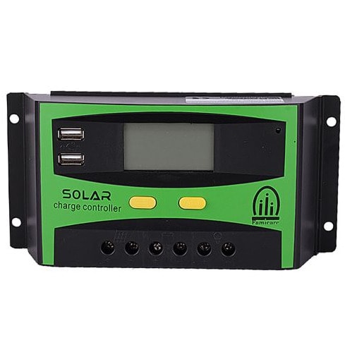 Solar Charge Controller 30a/12v/24v Pwm Green
