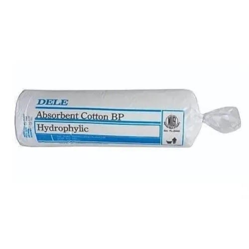 Dele Absorbent Cotton Wool Roll - 500g