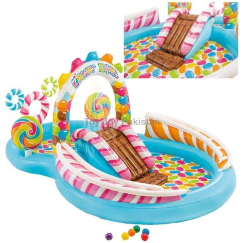 Candy Paddling Pool Play Center With Games And Accessories