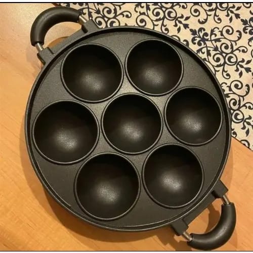 Non Stick 7 Hole Masa Pan