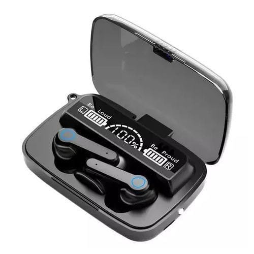M19 Wireless Bluetooth Headset With LED Light + Power Bank