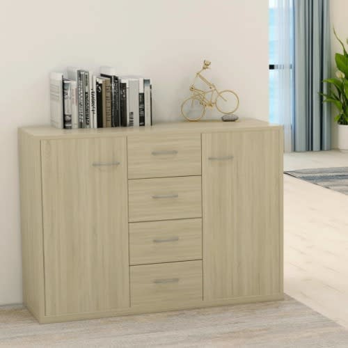 Sideboard - Cabinets + Drawers - Sonoma Oak
