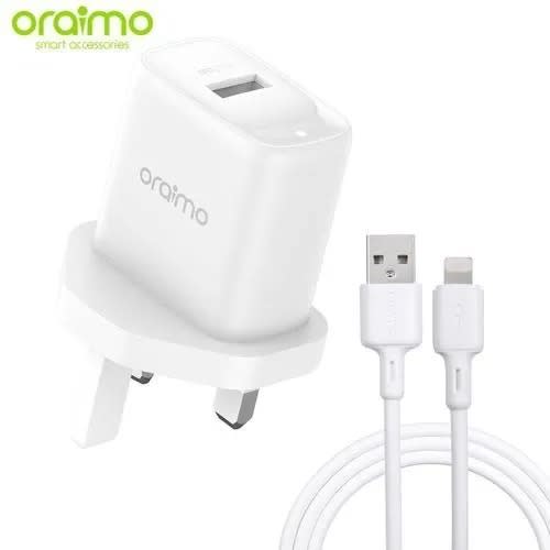 Ocw-u66s+l53 Firefly 3 Charger With iPhone Cable White