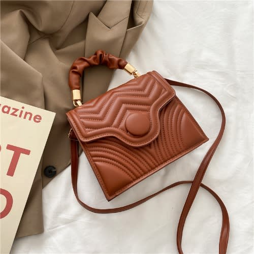 Fashionable Handbag- Brown