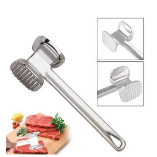 Alloy Meat Tenderizer Hammer-silver