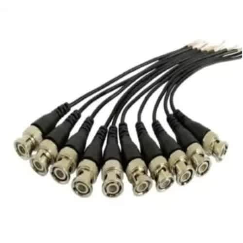 Bnc Male Connector To Female Adapter Dc Power Pigtail Cable - 100pcs