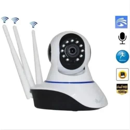 Wifi Smart Net Camera 360 Degree Rotation With 3 Antenna