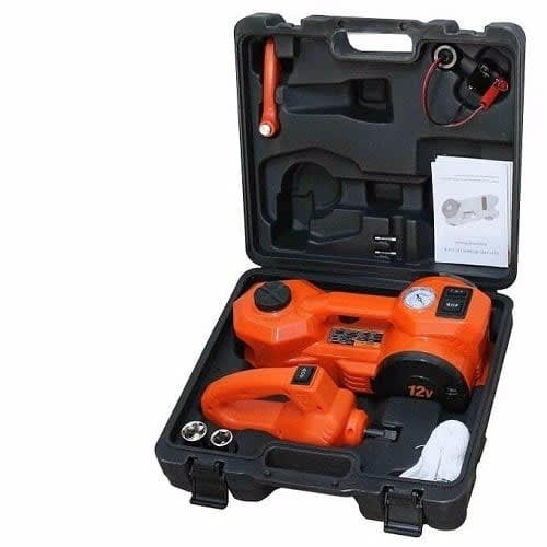 Dingling 3-1 Automatic Car Jack, Wrench, Tire Inflator, Wheel Spanner