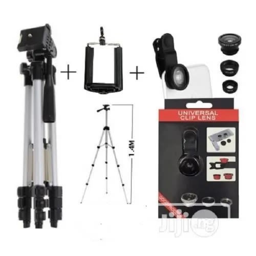 Mobile Tripod Stand With Clip Lena