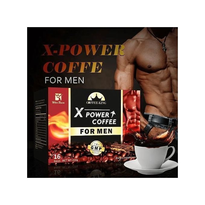 Sex Men 2 Packs X Power Coffee - Man Power & Energy Booster
