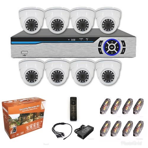 CCTV 8 Channels Indoor System