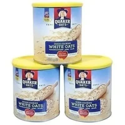 Quaker White Oats - 400g X 3