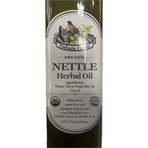 Organic Nettle Leaf Oil 250ml 8.5oz
